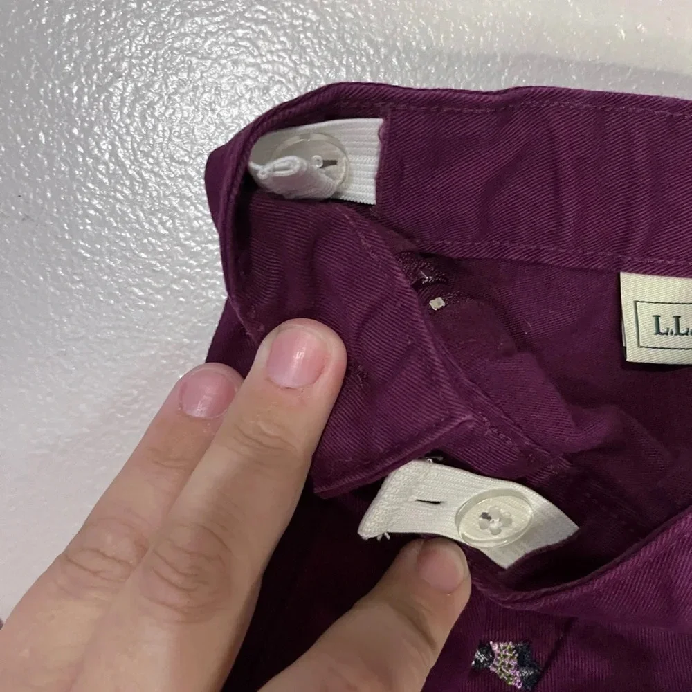 Lands End Skirt Scotty Dogs 6X